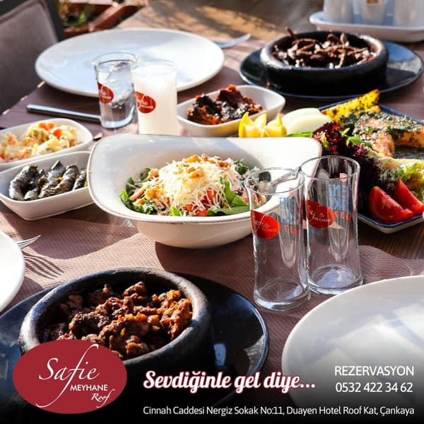 Safie Meyhane Roof Çankaya - 3. Fotoğraf Safie Meyhane Roof Çankaya - 3. Fotoğraf